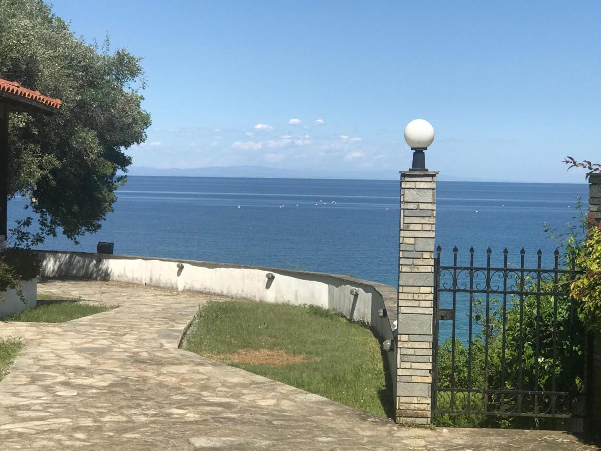 Zeusplace Seaside Home Private Beach And Parking ปลากา ลิโตโคโร ภายนอก รูปภาพ